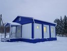 В Нолинском районе установили новый медпункт на месте сгоревшего