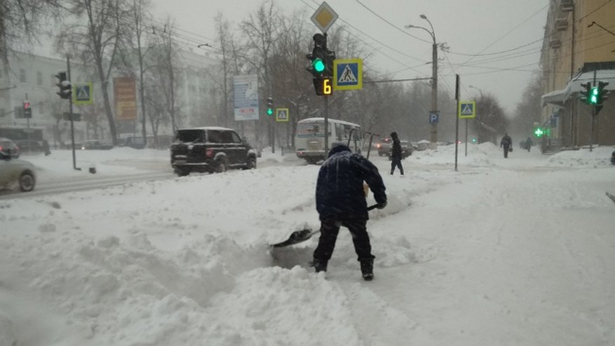В выходные Киров накроет сильный снегопад