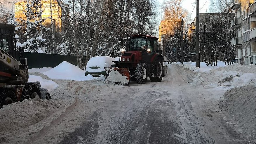 В Кирове так плохо убирали снег, что власти наказали провести штабные учения
