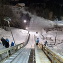 В Кирове отремонтировали 20-метровый трамплин для прыжков на лыжах