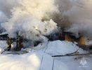 Жилой дом в Нововятске тушили два часа