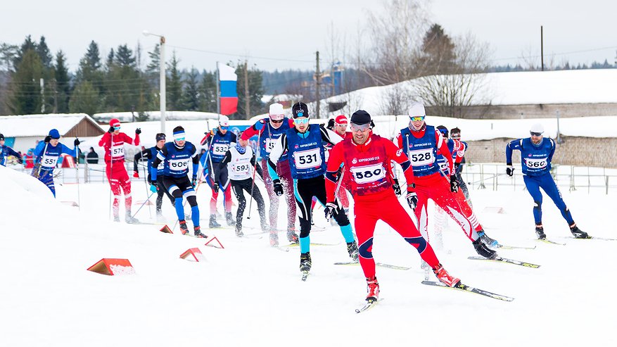 Областное соревнование по лыжным гонкам на призы АО СЗ «Кировский ССК»