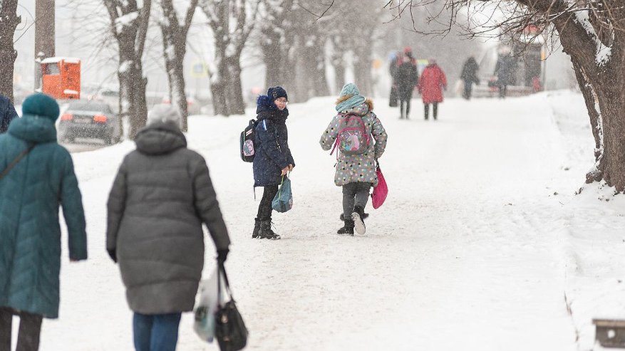 Пятница в Кирове тоже будет снежной и ветреной