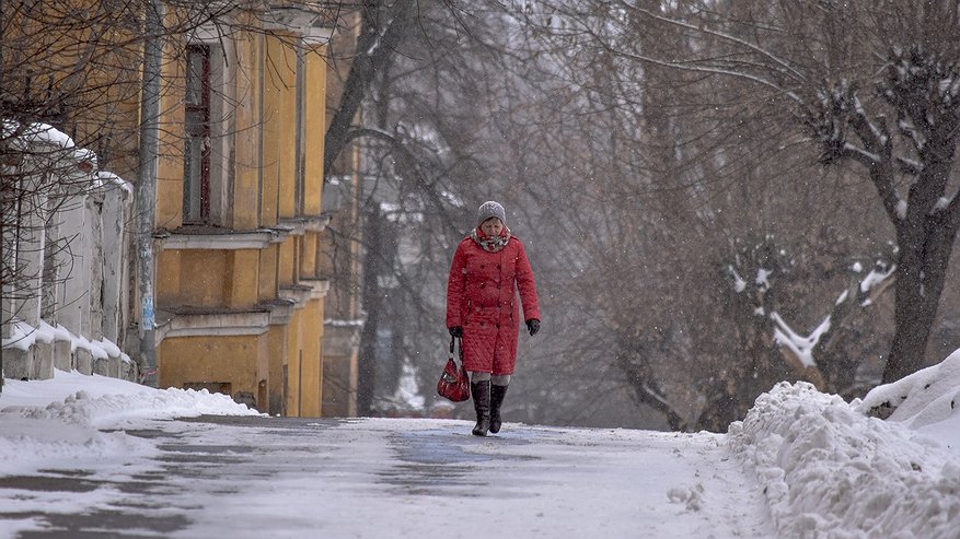 В Кирове на неделе ожидается сильный снег с дождем