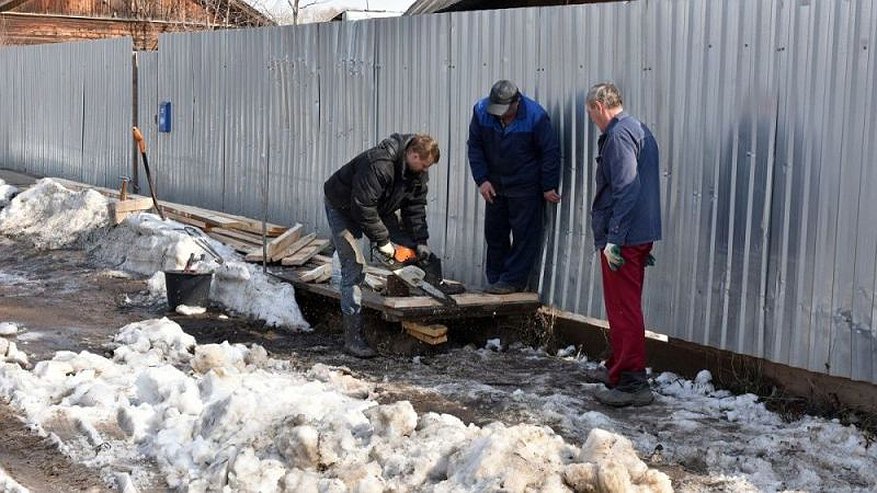 Наплавные тротуары приведут в порядок на восьми улицах Кирова