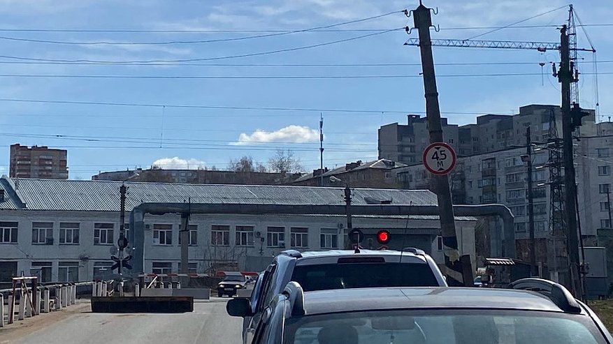В Кирове перекроют один из железнодорожных переездов