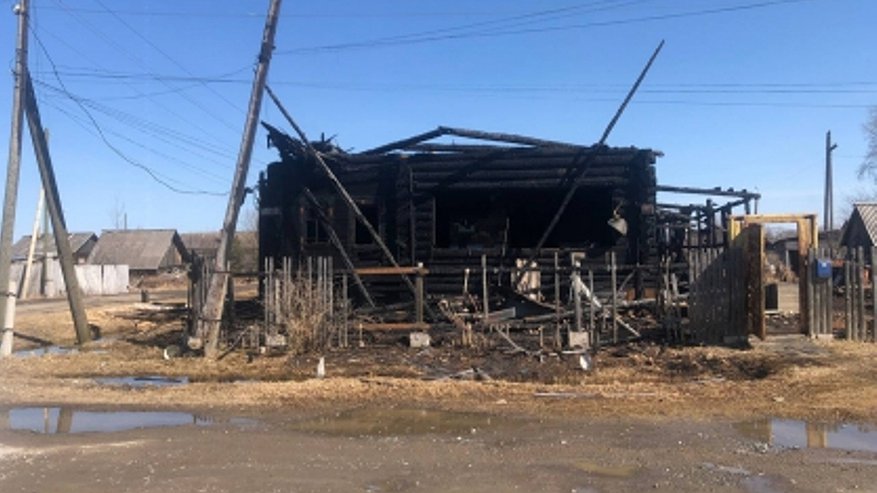 В сгоревшем доме в Кировской области обнаружили тело мужчины