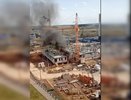 Пожар на территории строящейся школы в Кирове: причины и последствия