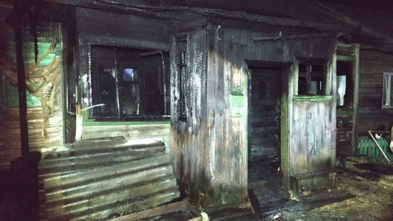 Главная картинка новости: В Советске в огне погибли женщина с ребенком