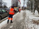 В Кирове решили чаще пользоваться галитом от гололеда, чтобы не допускать грязи на тротуарах