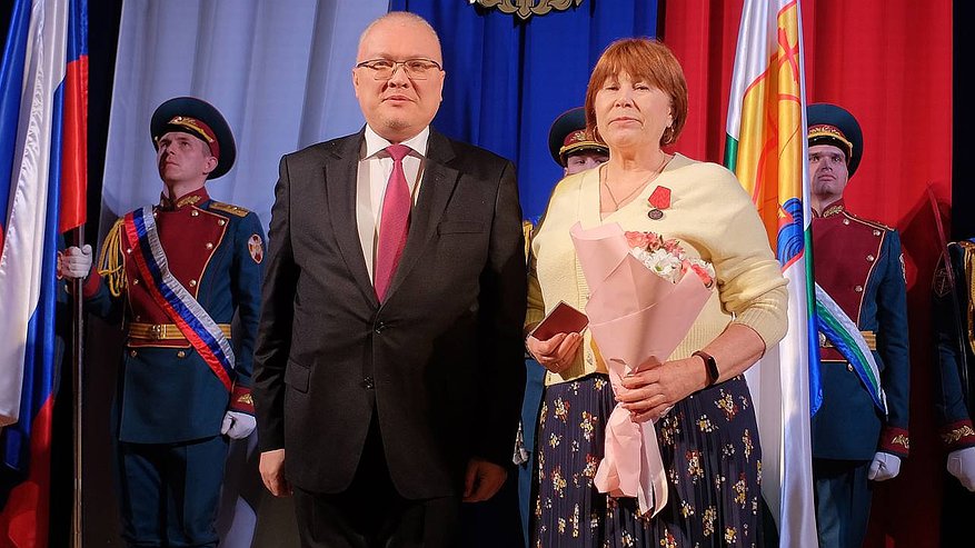 Медик из Кирова удостоена медали ордена «За заслуги перед Отечеством»