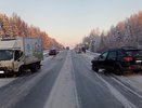 В Кировской области произошло двойное ДТП с пятью автомобилями и сбитым пешеходом
