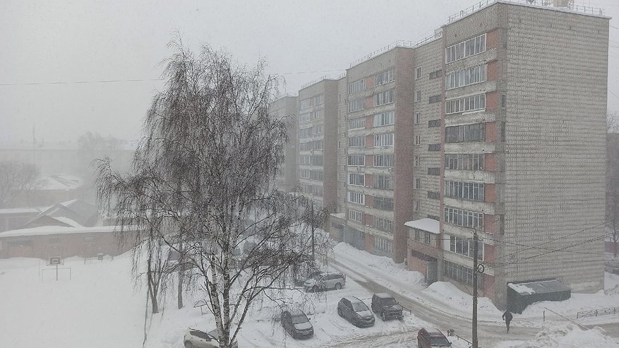 В Кировской области объявили метеопредупреждение до утра 17 января