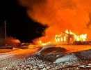 В Орловском районе полностью сгорел жилой дом: погибла женщина