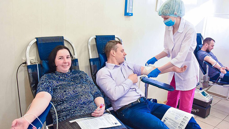 Кировские газовики стали донорами крови