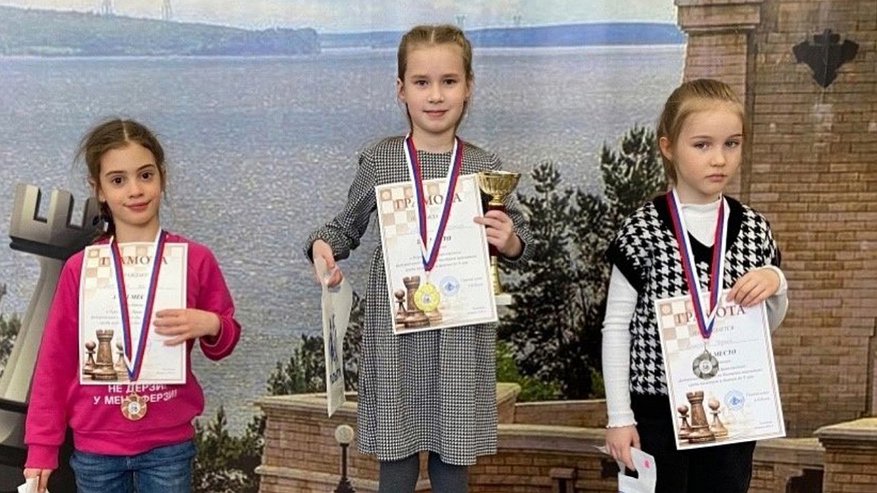 Юная кировчанка стала лучшей шахматисткой в ПФО в категории до 9 лет