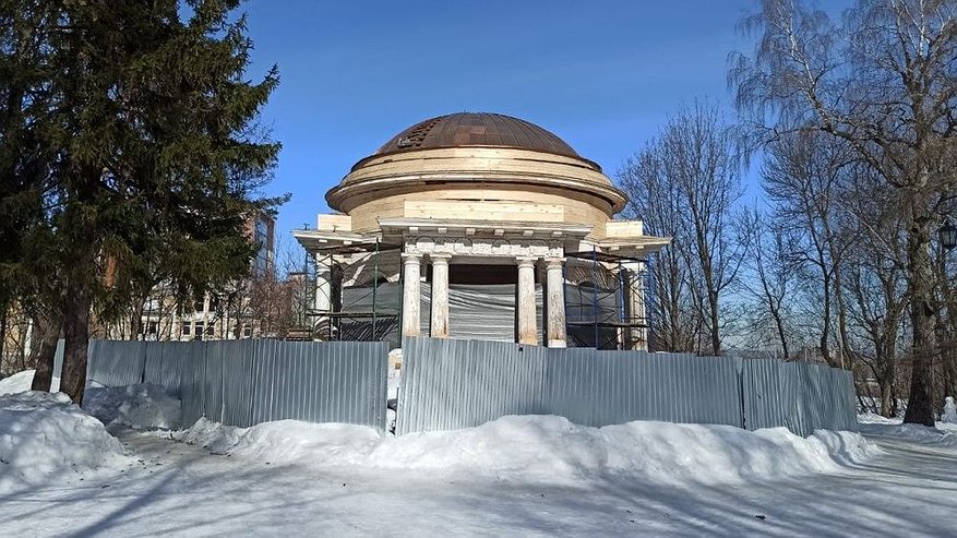 Восстановить ротонды в Александровском саду планируют до 1 июня