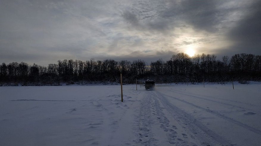 В районах Кировской области закрыты все ледовые переправы