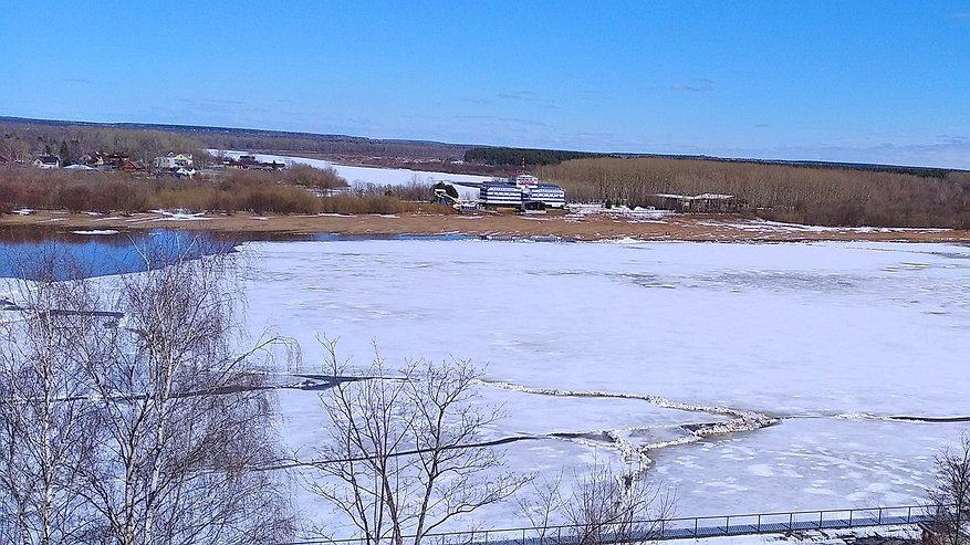 На Вятке в районе Кирова и Котельнича начался ледоход