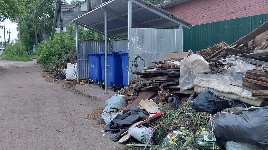 Из Кирова вывезли рекордное количество мусора
