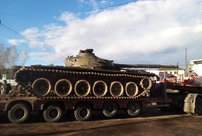 В Верхошижемье в рамках благоустройства городской среды установят танк
