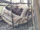 В Вятскополянском районе сгорел автомобиль после столкновения с деревом