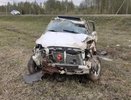 В Тужинском районе после съезда автомобиля в кювет пострадало четыре человека
