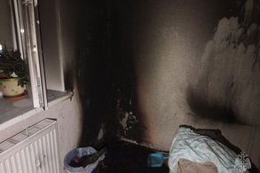 Зарядка от смартфона вызвала возгорание в квартире на Краснополянской