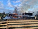 В Афанасьевском районе сгорел дом, в котором находилась 76-летняя женщина