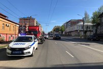 В Кирове на Ленина мотоциклист сбил девочку