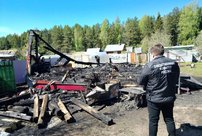 В Кирове 74-летний мужчина погиб в пожаре на даче