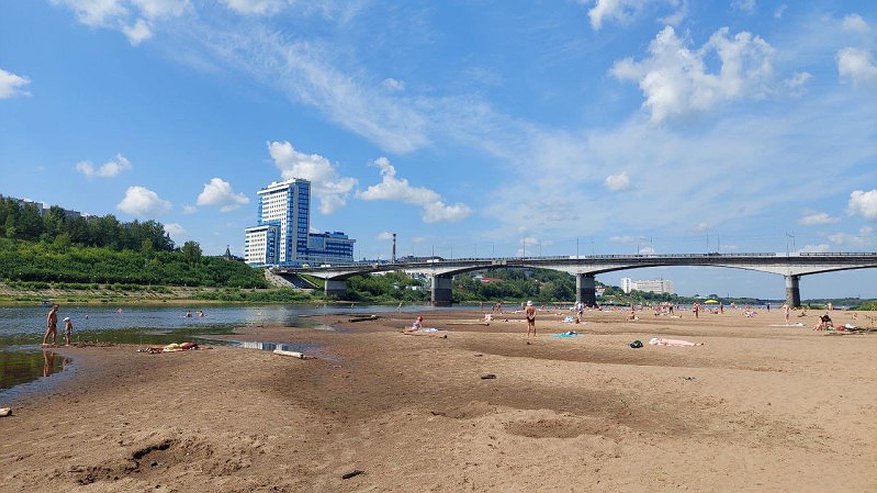Кировчанам рассказали, как будет работать городской пляж в 2024 году