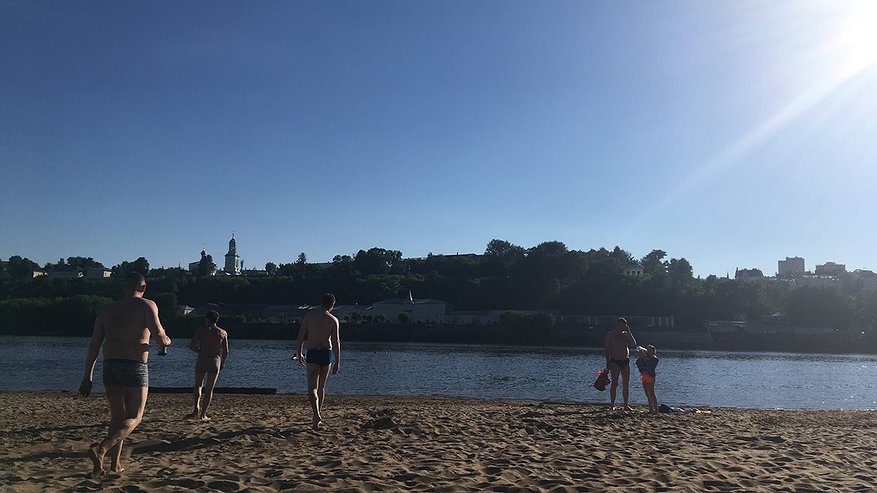 В Кирове началась подготовка к пляжному сезону