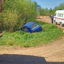 После ДТП с Renault Logan в Афанасьевском районе двух человек госпитализировали
