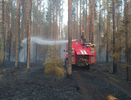 В Слободском районе тушили лесной пожар