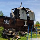 В Кировской области после удара молнии сгорел жилой дом