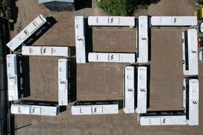 В Кирове автобусы выстроились в цифру 650 в честь юбилея