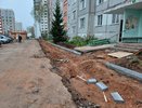 В Кирове в рамках проекта "Эх, дороги, тротуары" благоустроили придомовую территорию на Циолковского