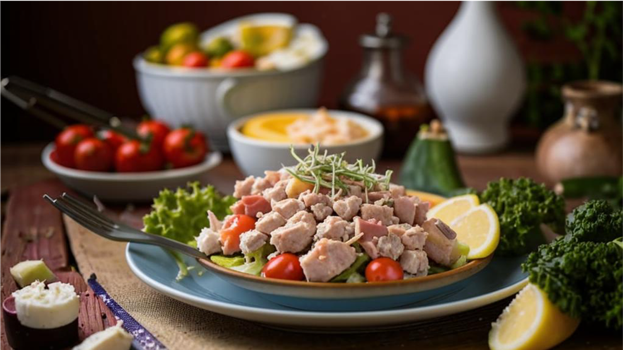 Главная картинка новости: Летний салат с тунцом: вкусно, полезно и идеально в жару