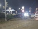 На трассе "Вятка" водитель иномарки врезался в светофор и погиб