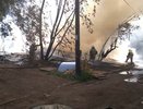 В Кирове на улице Цеховой сгорели сараи