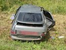 Не справился с управлением и улетел кювет: в Кировской области сообщают о двух пострадавших в ДТП с опрокинувшимся авто