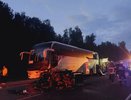 Два кировских автобуса попали в массовое ДТП в Марий Эл