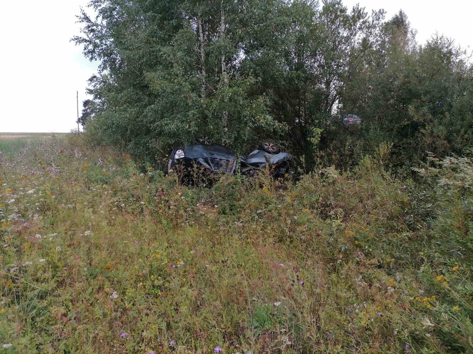 В Санчурском районе пассажир "Приоры" погиб после столкновения с деревом