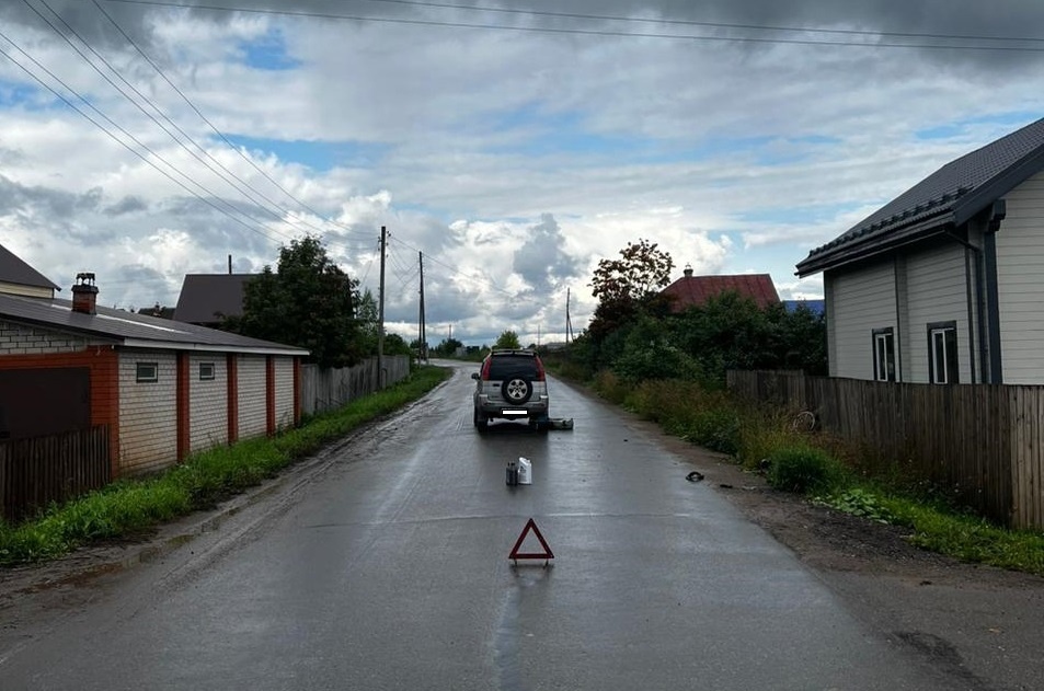 В Белой Холунице в аварии пострадали два ребенка