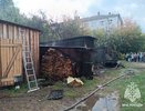 Из-за детской шалости в Слободском произошел крупный пожар