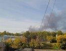 Жители Кирово-Чепецка заметили черный столб дыма