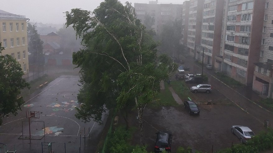 Главная картинка новости: Кировчан предупреждают об усилении ветра и дождях в выходные