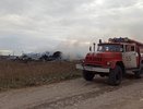 Тушить пришлось 6 часов: в Кировской области загорелся склад зерна
