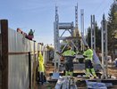 В Кирове на Южном обходе строят новый надземный пешеходный переход